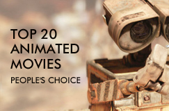 Top 20 Animated Movies, as voted by you
